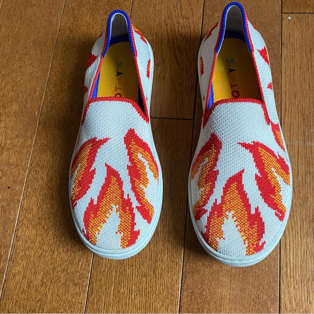 Rothy’s Flame Sneakers